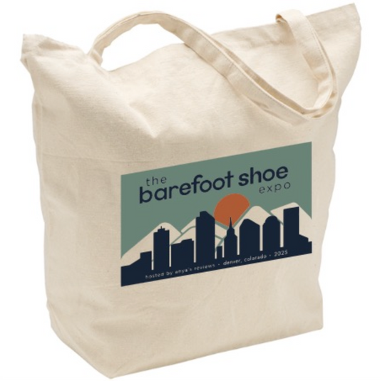 PRE-ORDER: Denver 2025 Barefoot Shoe Expo Swag Bag with exclusive coupon codes