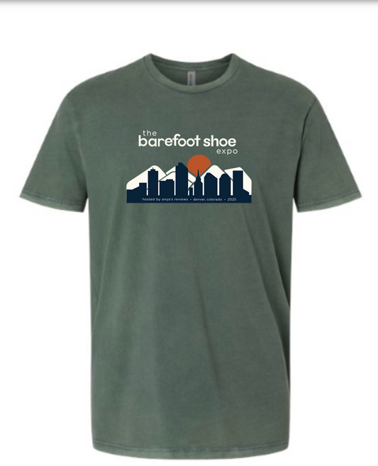 PRE-ORDER: Denver 2025 Barefoot Shoe Expo T-SHIRT