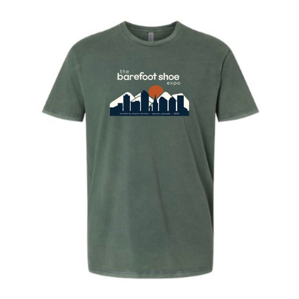 PREORDER Denver 2025 Barefoot Shoe Expo T-Shirt